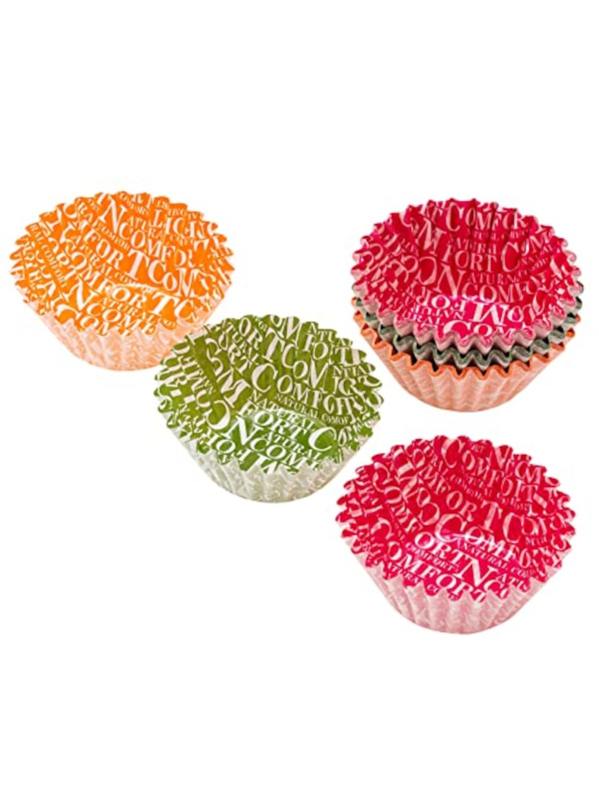 Amazon｜アルテム おかずカップ お弁当カップ 6号 深型 英字柄 120枚入